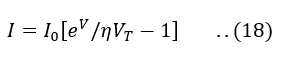diode current equation derivation eq-18