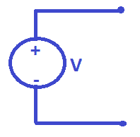 symbol of voltage source
