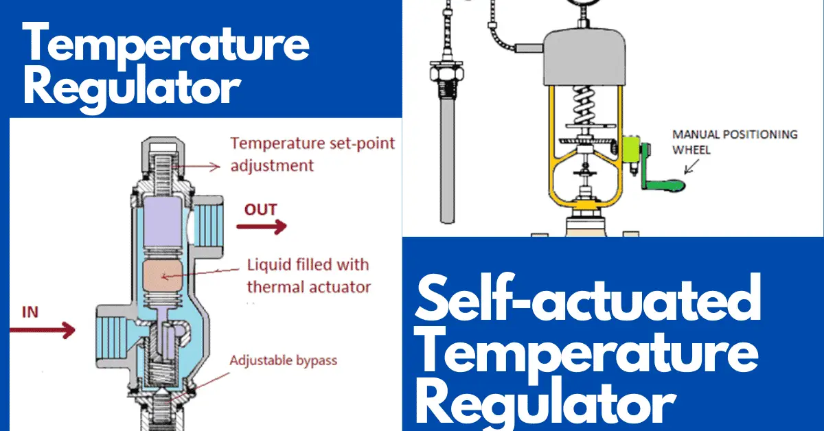 Self-actuated Temperature Regulator-Principle, Types