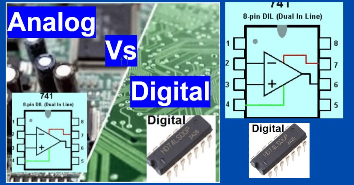 Difference Between Analog Circuit And Digital Circuit 1796