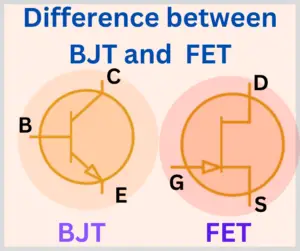 difference between BJT and FET