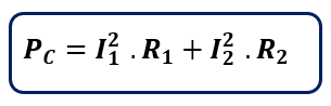 transformer copper loss formula