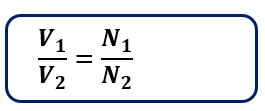 Transformer Voltage Ratio Formula