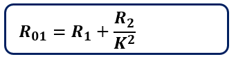 formula for primary side equivalent resistance