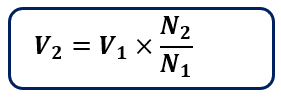 faq-4-formula for a step-up transformer