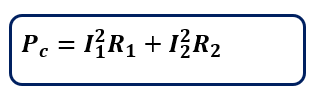 formula for Copper Loss